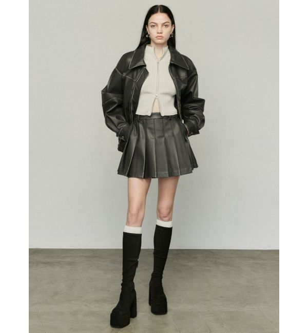 EMODA「ヴィンテージライクオーバーブルゾン」|ブルゾン・スタジャン|