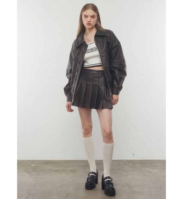 EMODA「ヴィンテージライクオーバーブルゾン」|ブルゾン・スタジャン|