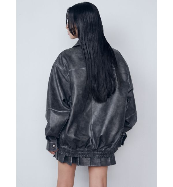 EMODA「ヴィンテージライクオーバーブルゾン」|ブルゾン・スタジャン|