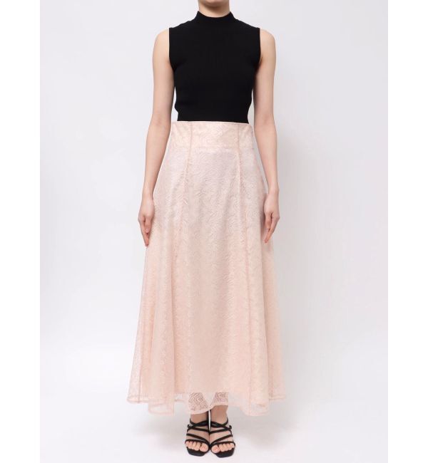MERCURYDUO「レースフレアコルセットスカート」|スカート|