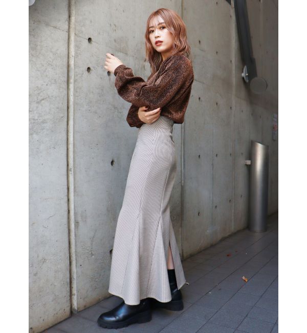 MURUA「ハイウエストナローマーメイドスカート」|スカート|