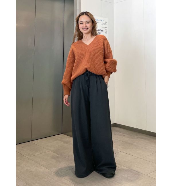 Ungrid「スウェットタックパンツ」|その他|