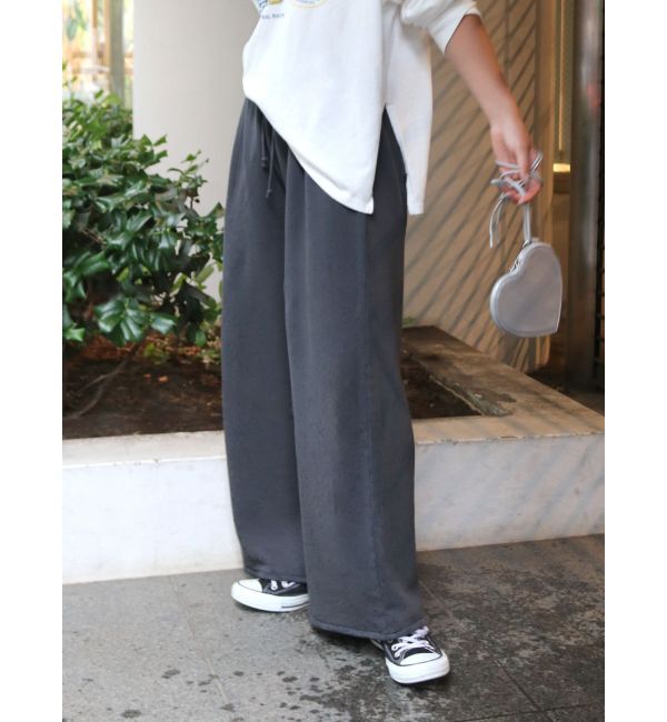 Ungrid「スウェットタックパンツ」|その他|