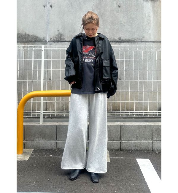 Ungrid「スウェットタックパンツ」|その他|