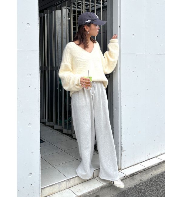 Ungrid「スウェットタックパンツ」|その他|