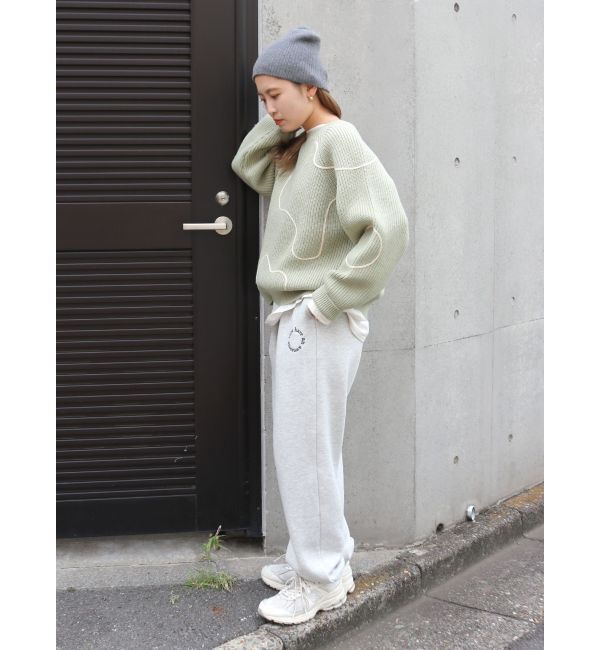 Ungrid「テープデザインルーズニット」|ニット・セーター|