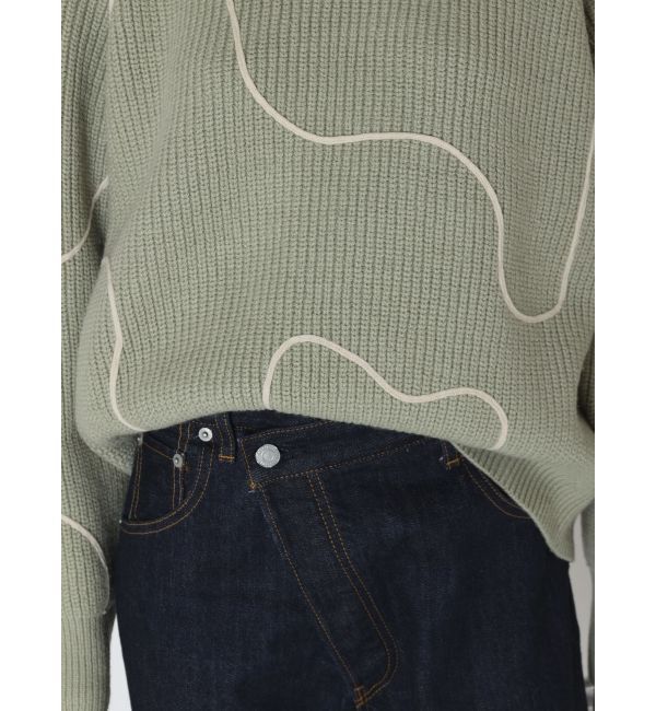 Ungrid「テープデザインルーズニット」|ニット・セーター|