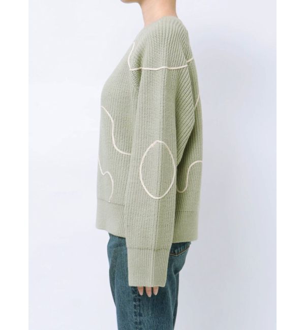 Ungrid「テープデザインルーズニット」|ニット・セーター|