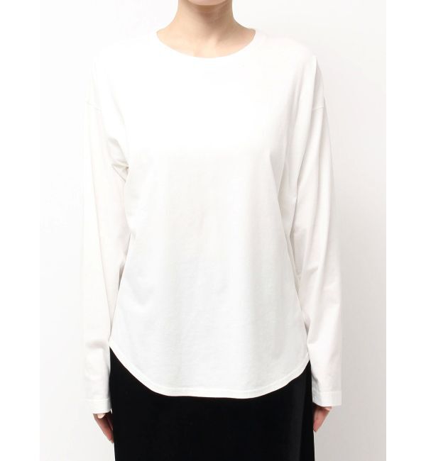 Ungrid「ラウンドロングスリーブTee」|Tシャツ・カットソー|