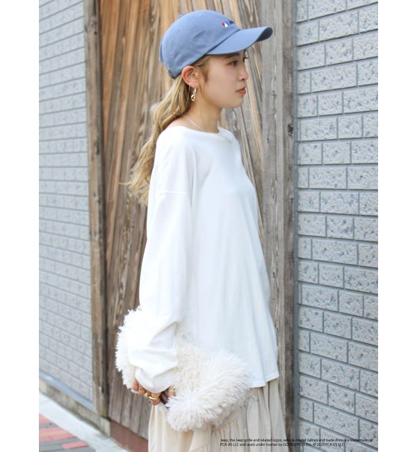 Ungrid「ラウンドロングスリーブTee」|Tシャツ・カットソー|