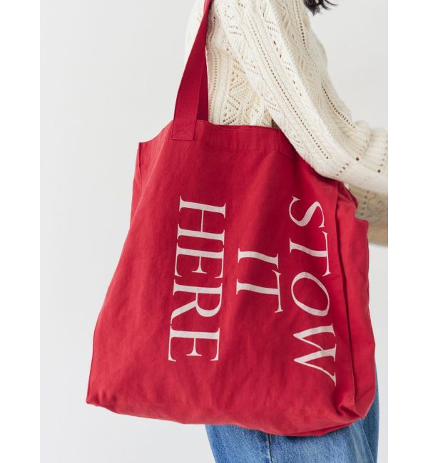 Ungrid「ビッグロゴトートバッグ」|トートバッグ|