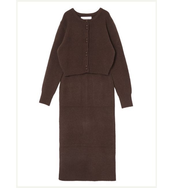 LAGUNAMOON「カーデニットセットアップ」|ワンピース|