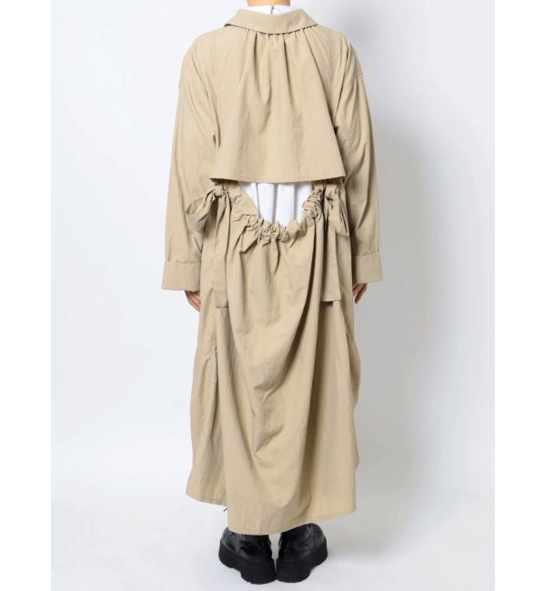 merry jenny「ギャザーウインドウトレンチコート」|トレンチコート|