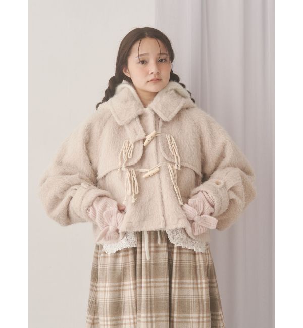 merry jenny「りぼんりぼんニットグローブ」|手袋|