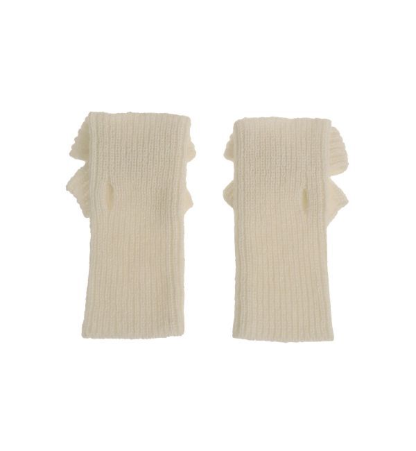 merry jenny「りぼんりぼんニットグローブ」|手袋|
