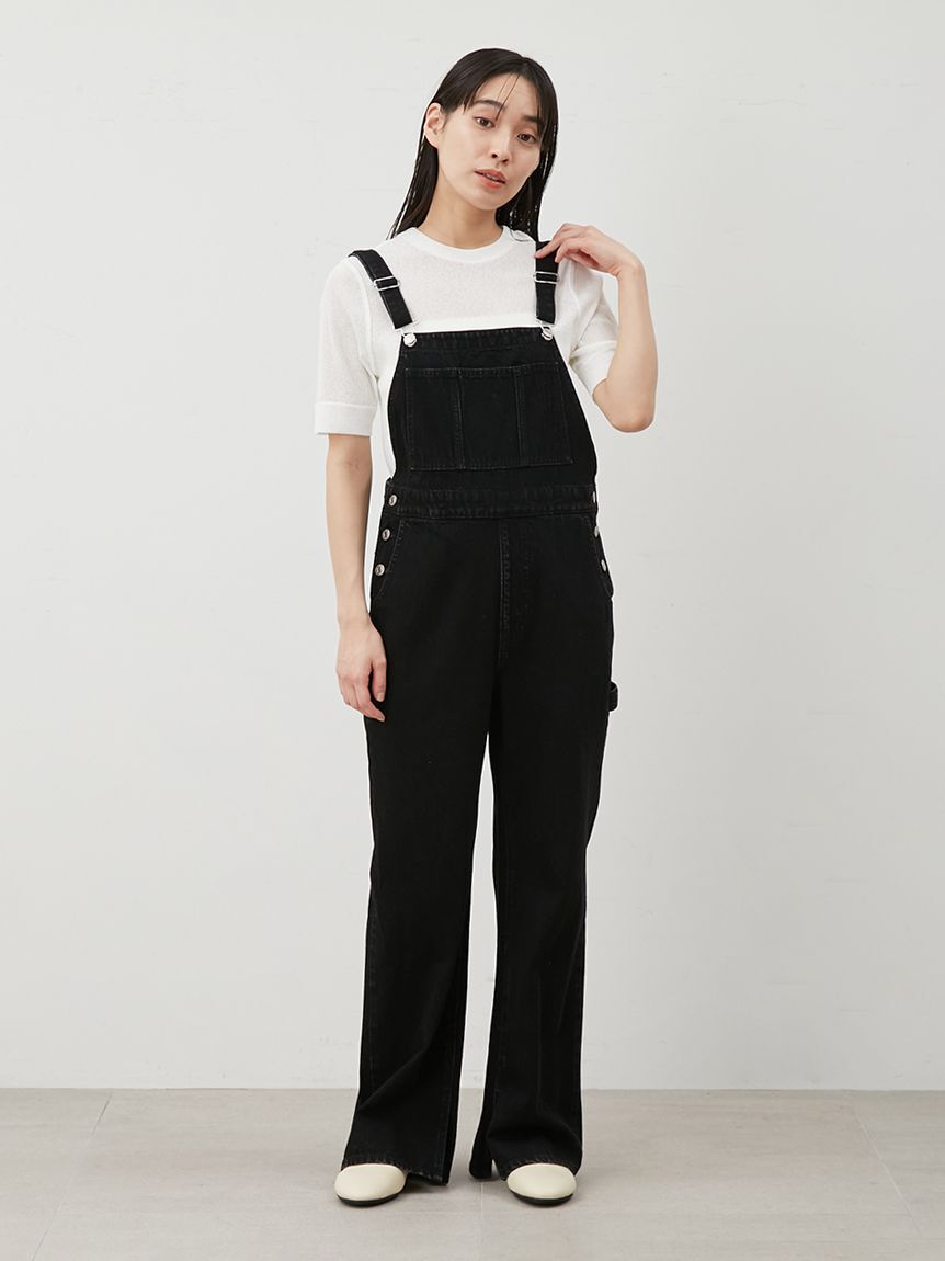 Mila Owen「デニムオーバーオール」|デニム|