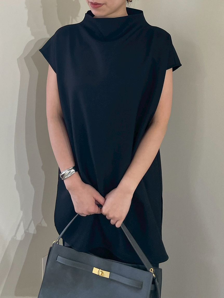 Mila Owen「【セットアイテム】ドレープブラウスセミフレアゴムパンツSET UP」|チノ|