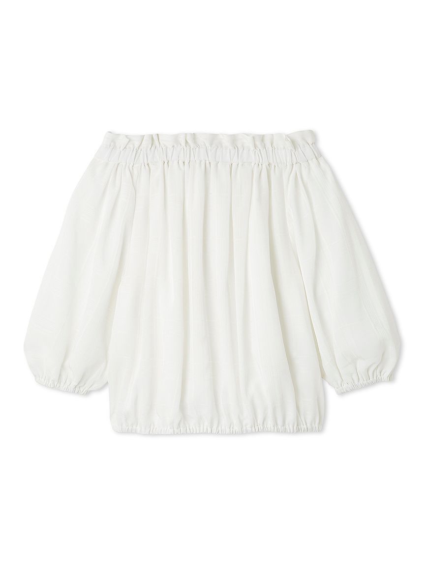 Mila Owen「後リボンボリュームオフショルブラウス」|シャツ・ブラウス|