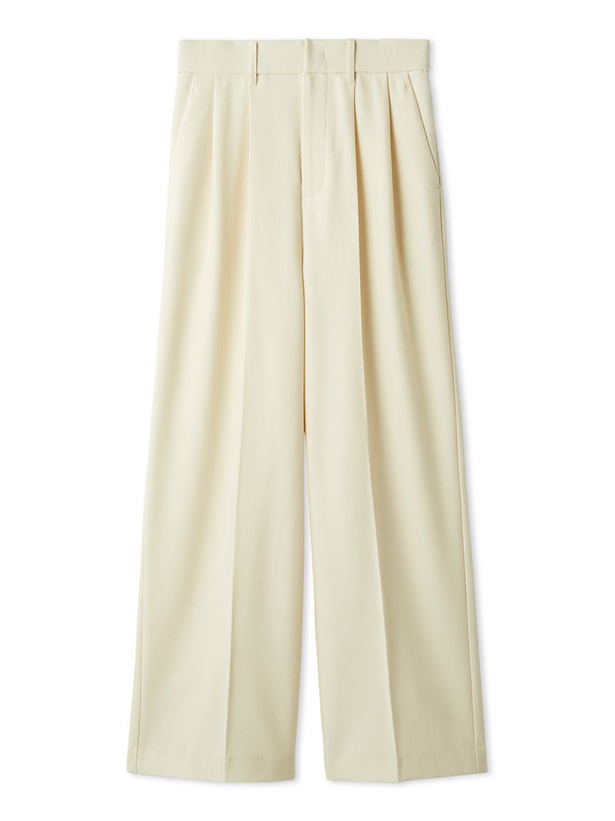 Mila Owen「コーデュロイライク2タックワイドパンツ」|チノ|