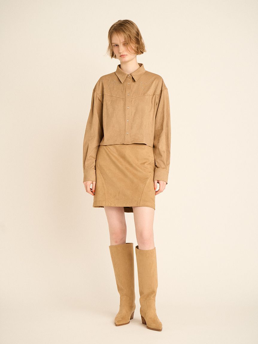 FURFUR「ウエスタンロングブーツ」|ロングブーツ|