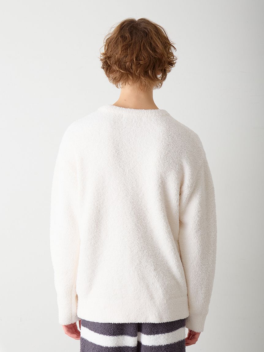 GELATO PIQUE HOMME「【HOMME】パウダーロゴジャガードプルオーバー＆ロングパンツセット」|ルームウェア|