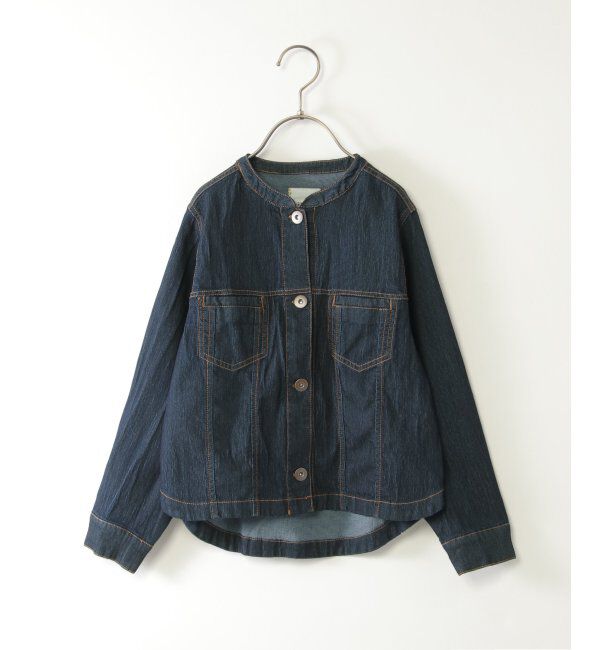 ikka kids「ＬＫメッシュデニムバンドカラーＪＫ」|その他|