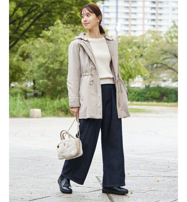 ikka「sorona(R)撥水5WAYコート」|その他|