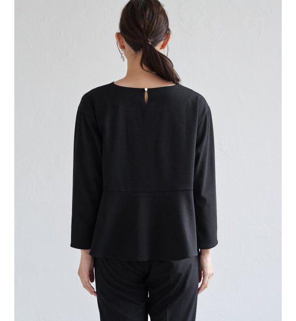 IKKA LOUNGE「【フォーマル対応／2点セット】GOKU楽 長袖セットアップ」|ワンピース|