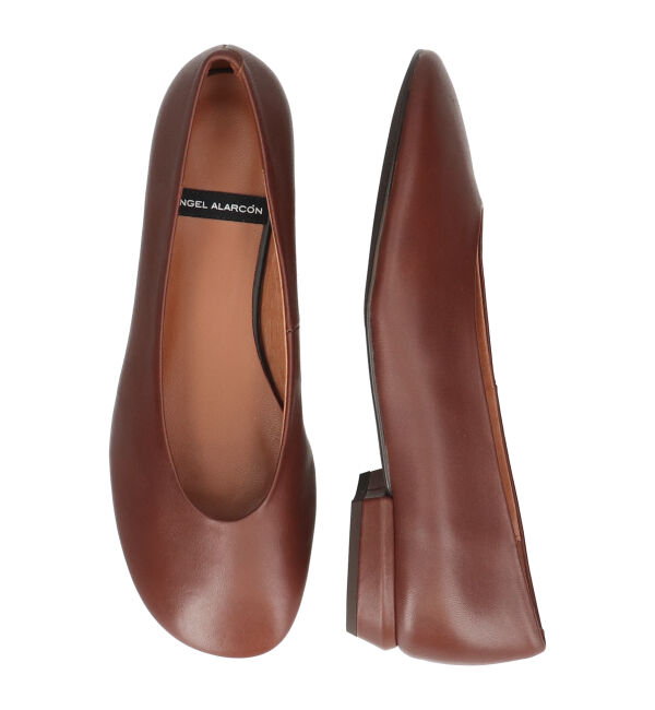 IMPORT SELECT「【ANGEL ALARCON】オブリークトウローヒールパンプス(D51101)」|パンプス|