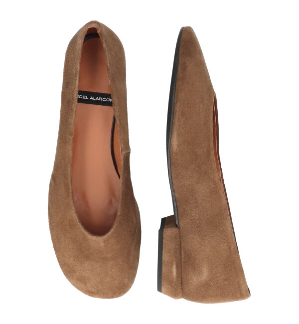 IMPORT SELECT「【ANGEL ALARCON】オブリークトウローヒールパンプス(D51101)」|パンプス|