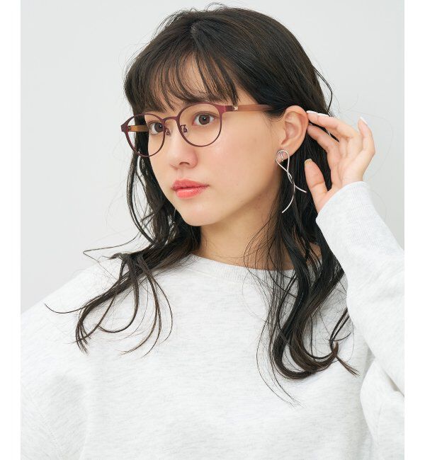  「[ミニーマウス モデル] 型 メガネ ディズニー 軽量 可愛い Disney Collection レンズ交換券付」|メガネ|