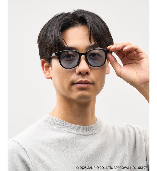  「Zoff｜はぴだんぶい ウェリントン型 サングラス｜紫外線対策 UVカット｜ユニセックス｜グッズ  」|サングラス|