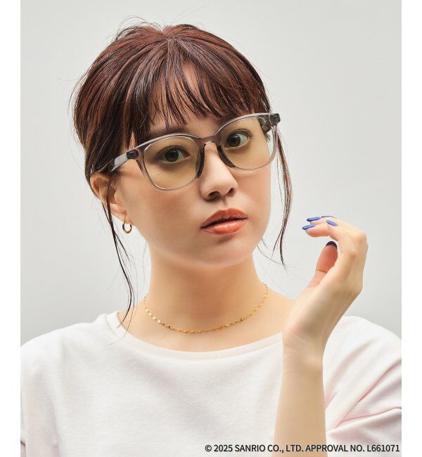  「Zoff｜はぴだんぶい ウェリントン型 サングラス｜紫外線対策 UVカット｜ユニセックス｜グッズ  」|サングラス|