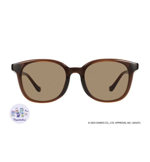  「Zoff｜はぴだんぶい ウェリントン型 サングラス｜紫外線対策 UVカット｜ユニセックス｜グッズ  」|サングラス|