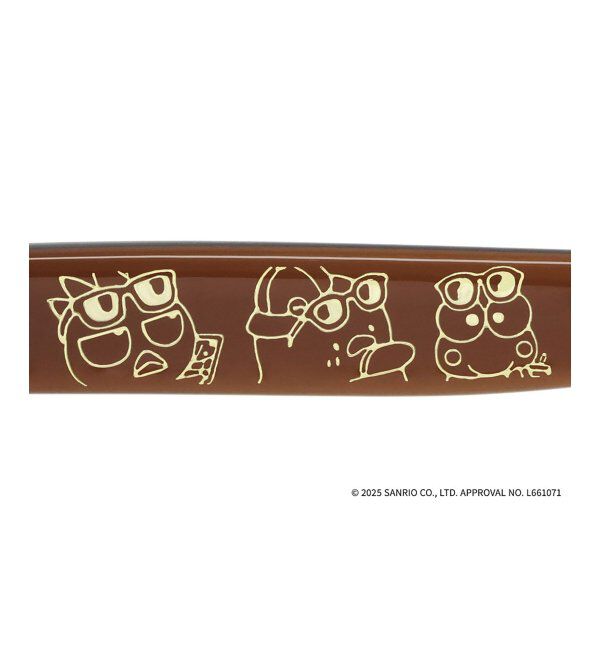  「Zoff｜はぴだんぶい ウェリントン型 サングラス｜紫外線対策 UVカット｜ユニセックス｜グッズ  」|サングラス|