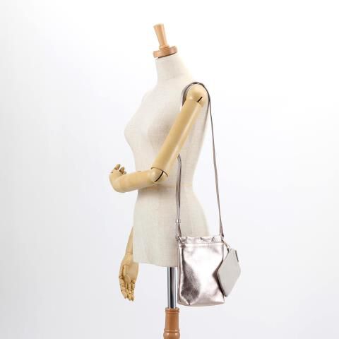 銀座かねまつ「S22451OTH　【本革】ミニショルダーバッグ」|ポーチ|