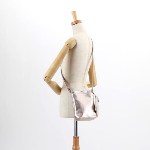 銀座かねまつ「S22451OTH　【本革】ミニショルダーバッグ」|ポーチ|