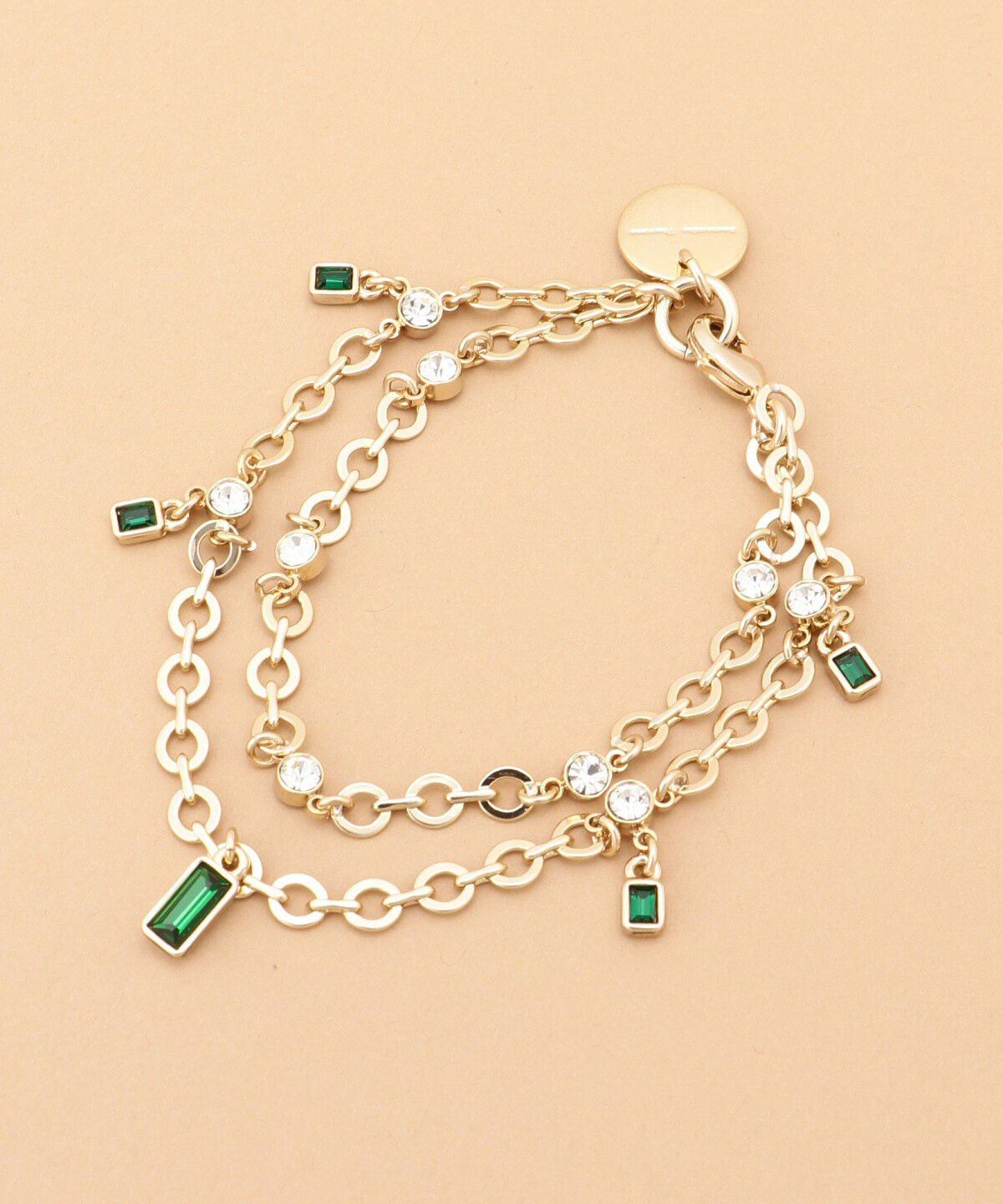 Samantha Thavasa「タブルチェーンバッグチャーム」|チャーム・キーホルダー|グリーン