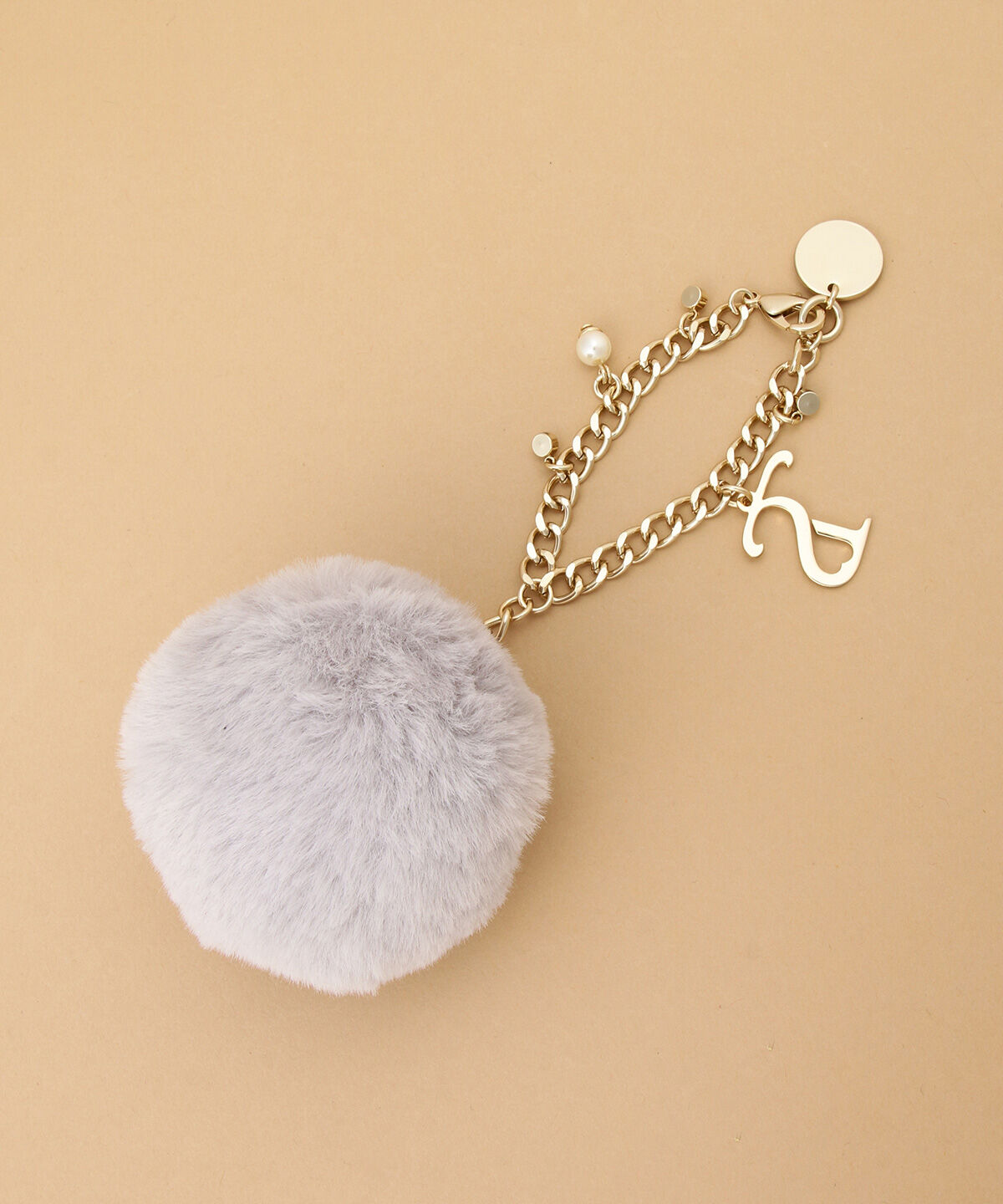 Samantha Thavasa「ソフトファーロゴチャーム」|チャーム・キーホルダー|