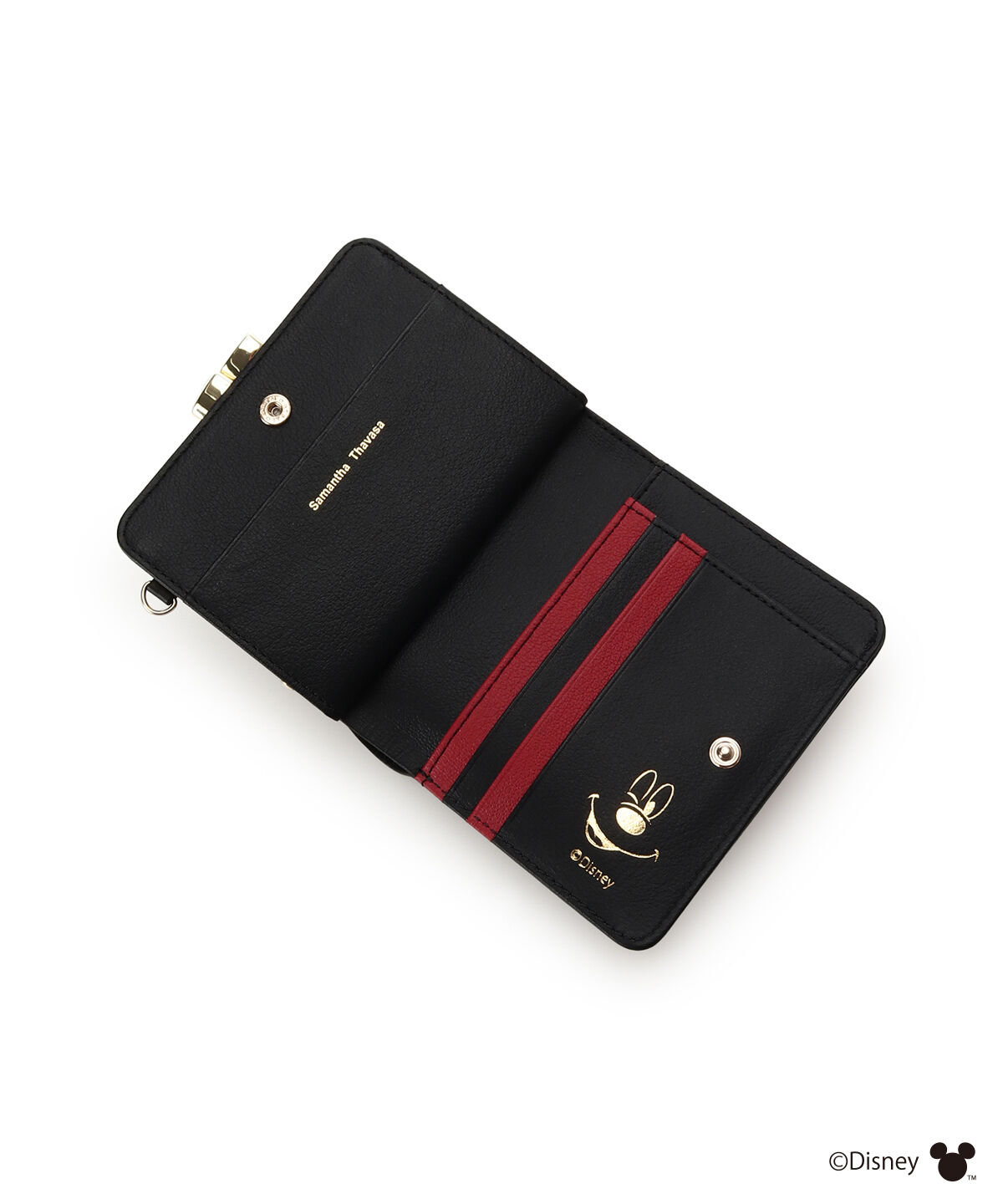 Samantha Thavasa「「ミッキー」コレクション 口金折財布」|財布|