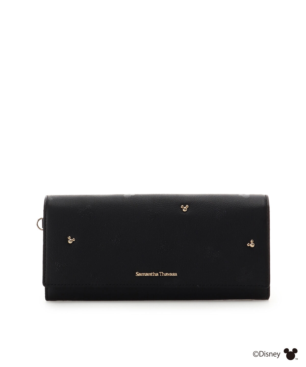 Samantha Thavasa「「ミッキー」コレクション 長財布」|財布|ブラック