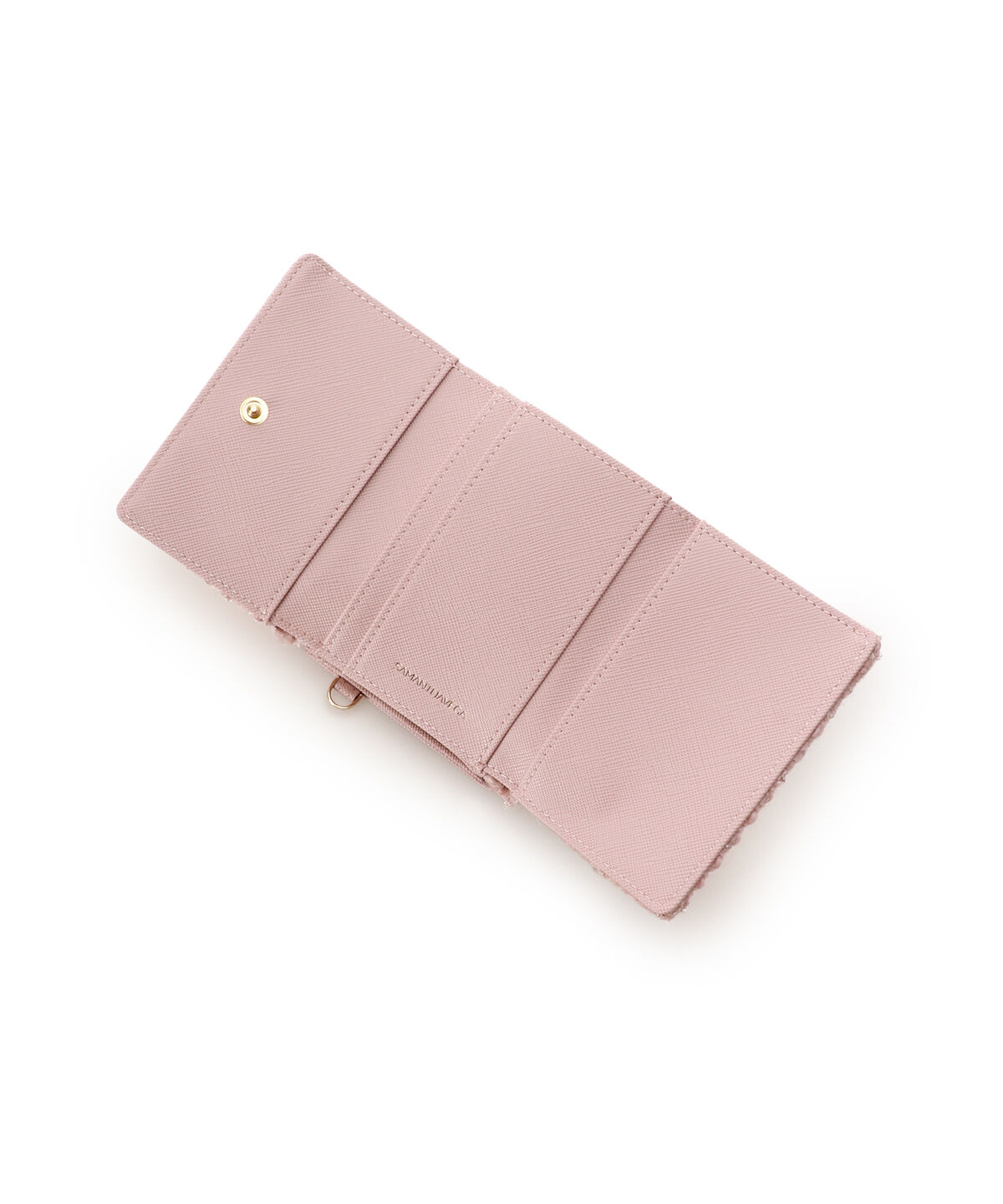 Samantha Vega「ツイードアクセントリボン折財布」|財布|