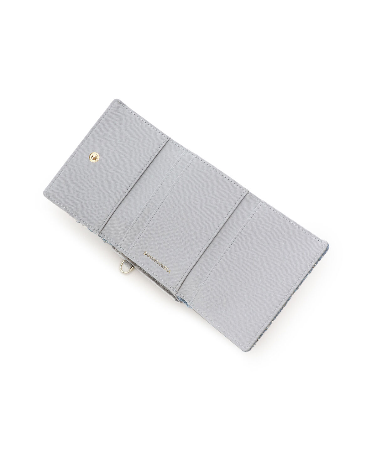 Samantha Vega「ツイードアクセントリボン折財布」|財布|