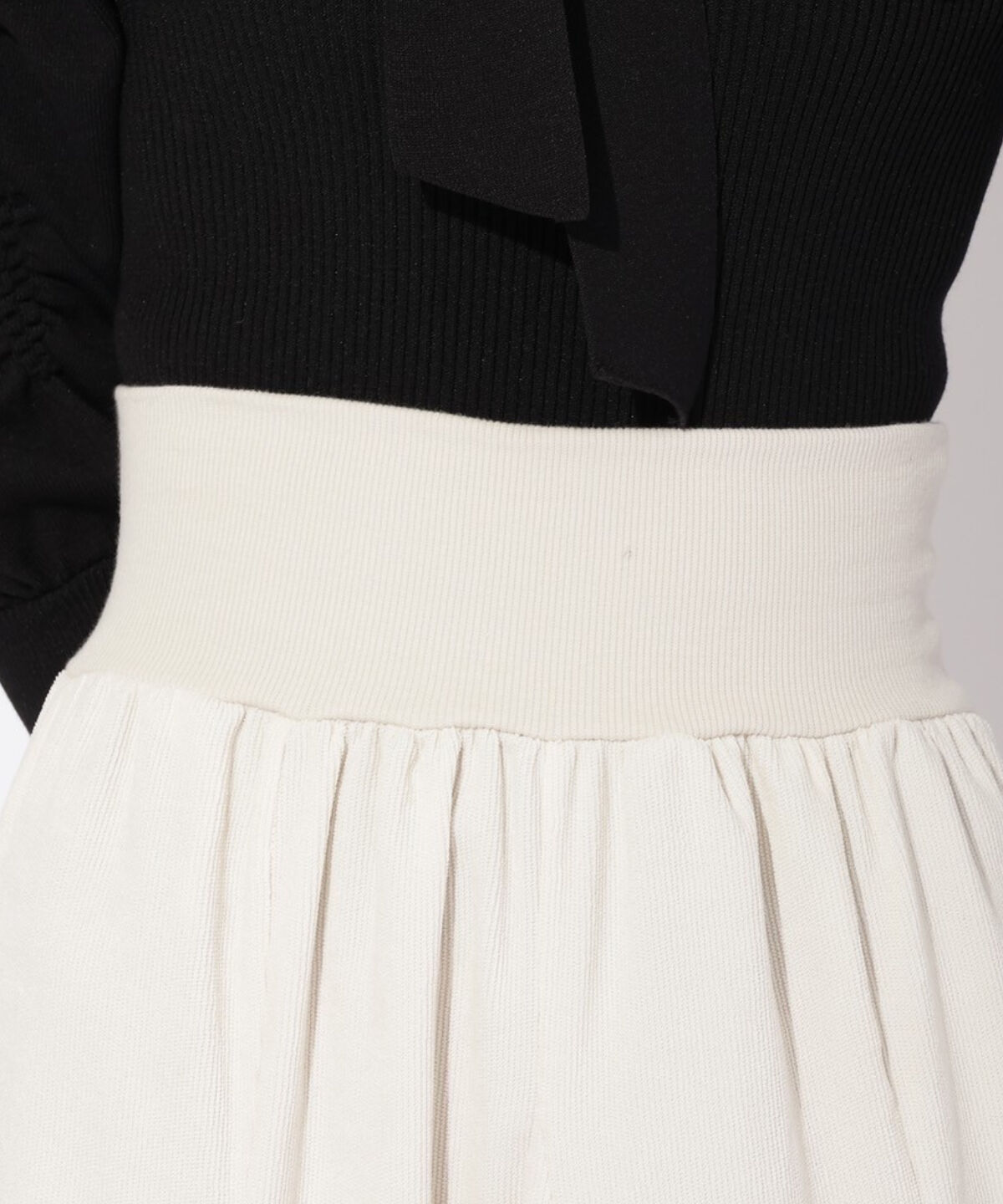 アンドクチュール「コールテンロングスカート」|フレア|