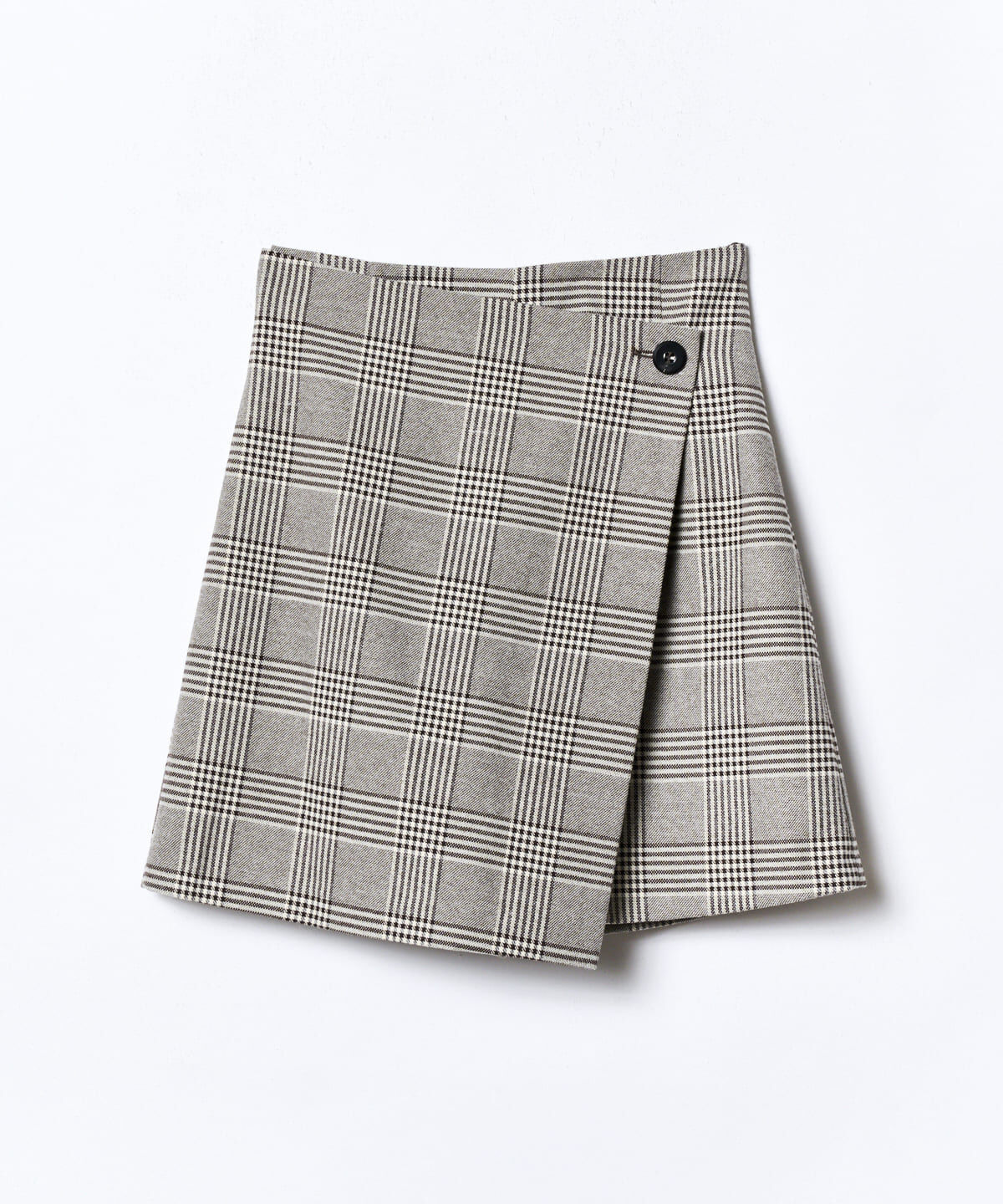 REDYAZEL「ハイウエストラップミニスカパン」|台形|