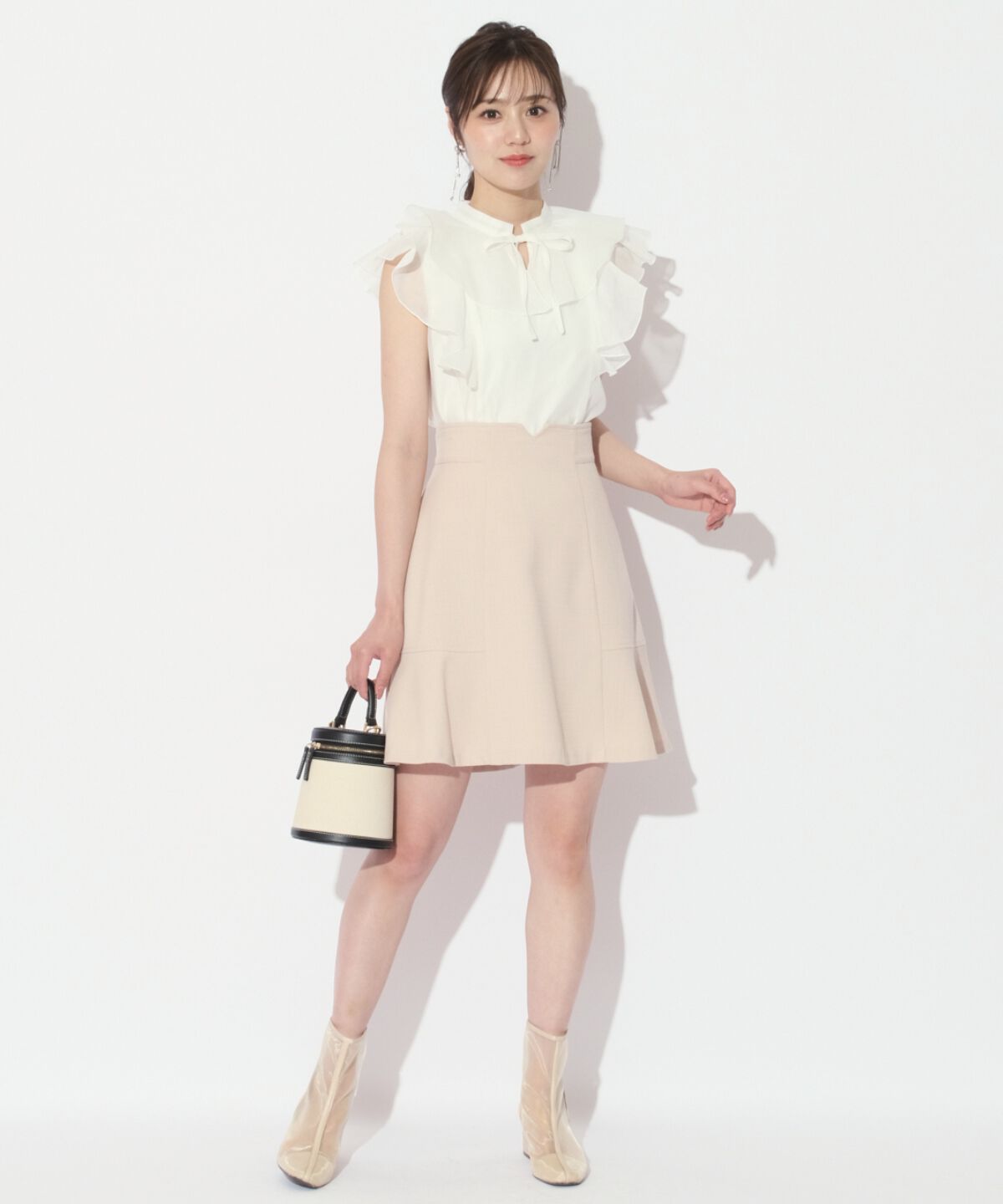 WILLSELECTION「ナローリボンシアーブラウス」|シャツ・ブラウス|