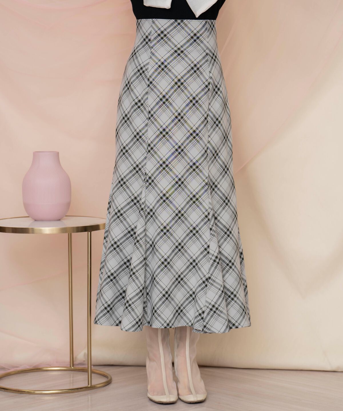 WILLSELECTION「ハイウエストマーメイドスカート」|フレア|