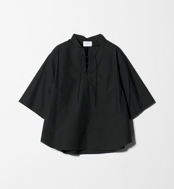 UNITED ARROWS「レースアップ ブラウス」|シャツ・ブラウス|