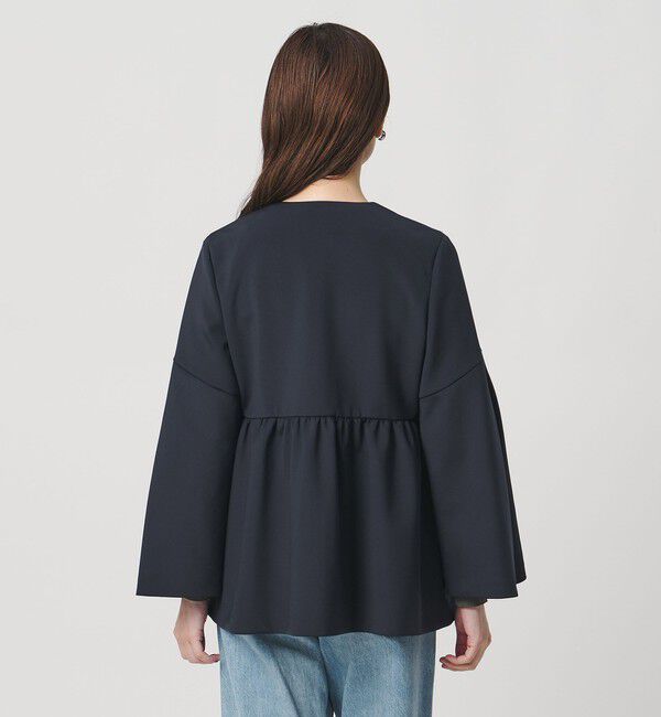 新品タグ付　UNITED ARROWS LIGHT SPONGY フリル コート LIGHT SPONGY フリル コート（UNITED ARROWS）｜ルミネのファッション