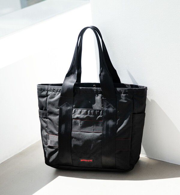 UNITED ARROWS green label relaxing「【別注】＜BRIEFING&times;green label relaxing＞ W バケット トートバッグ」|トートバッグ|BLACK